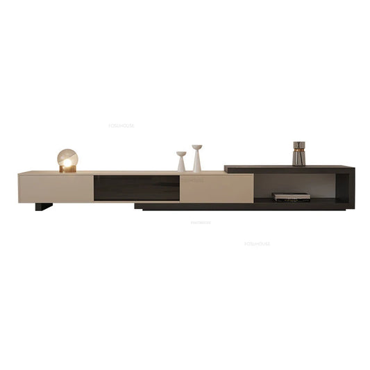 Telescopic TV Stands Household Wooden