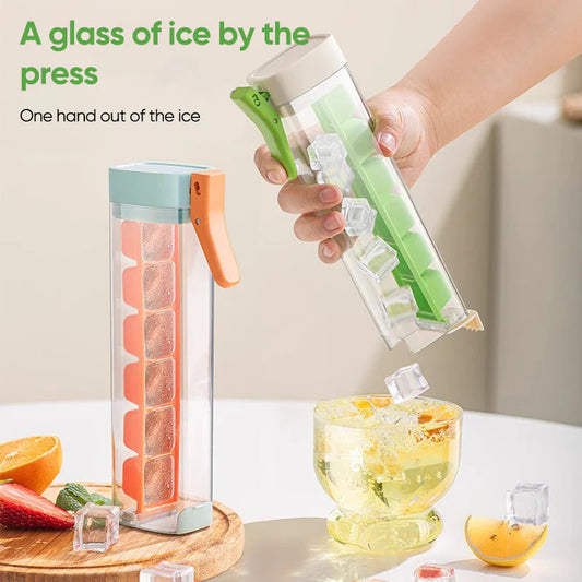 Quick Press Ice Cube Tray