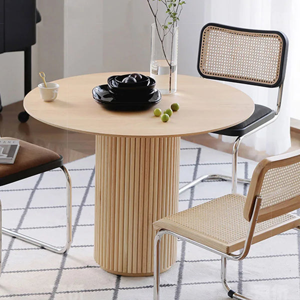 Rectangle Dining Table Wooden Nordic Kitchen Furniture