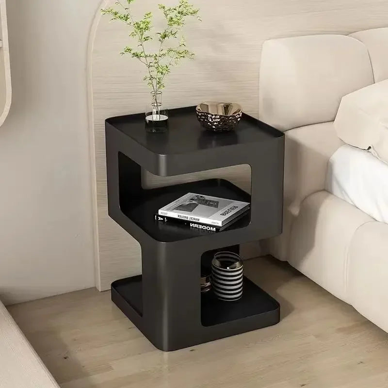 Coffee Bedroom Bed side Table Storage