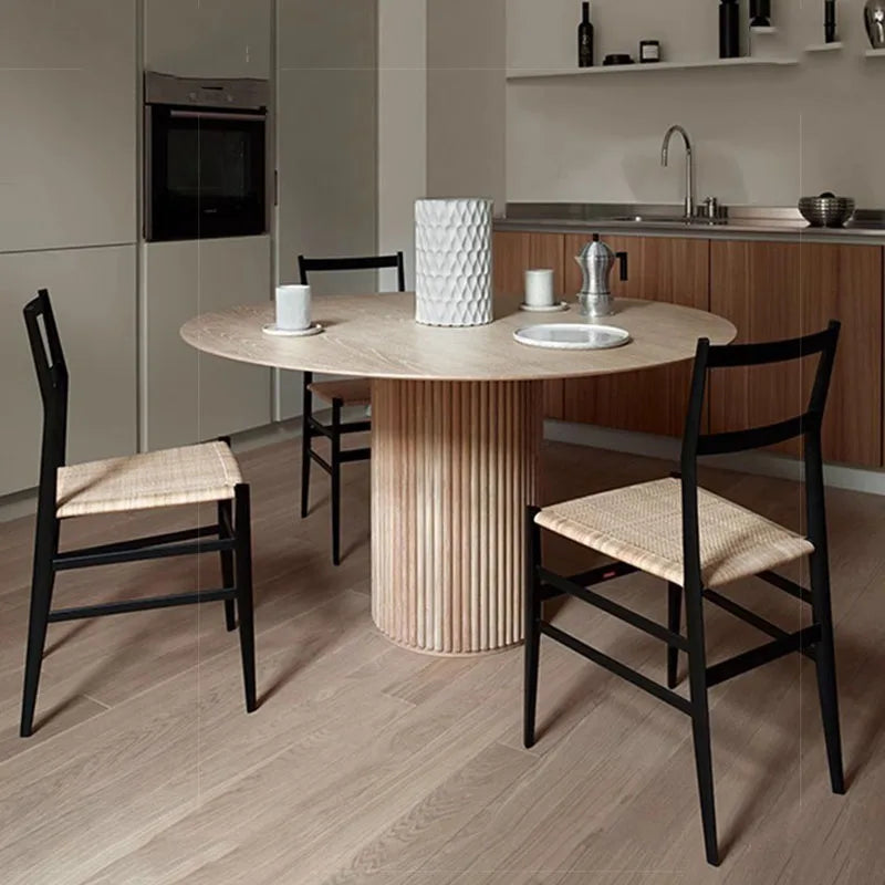 Rectangle Dining Table Wooden Nordic Kitchen Furniture