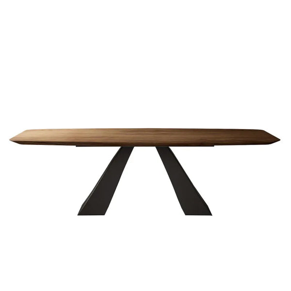 Luxury Wooden Nordic Vintage Living Dining Table