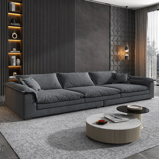 Luxury Modern Living Room Sofa Minimalist Foam Sponge