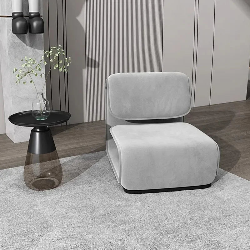 Fluffy Elastic Living Room Chair Back Support