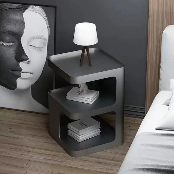 Coffee Bedroom Bed side Table Storage