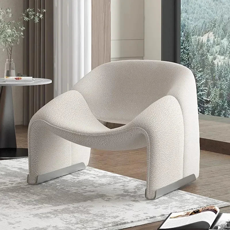 Relaxing Cozy Lazy Sofa Chair Soft Modern Living Room