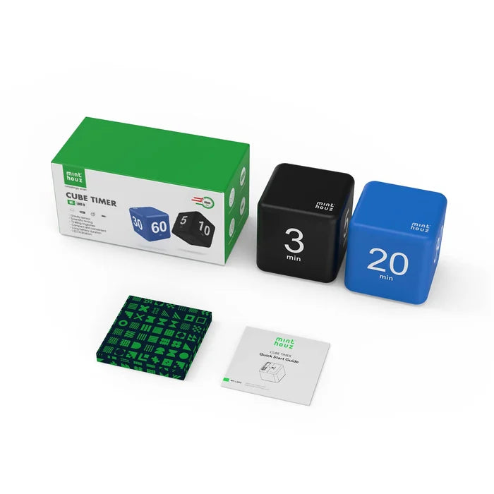 Cube Timer for Time Management and Countdown Settings